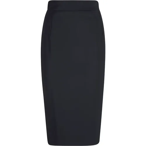 Pencil Skirt High-Waisted Below-Knee , female, Sizes: M - Chiara Boni - Modalova