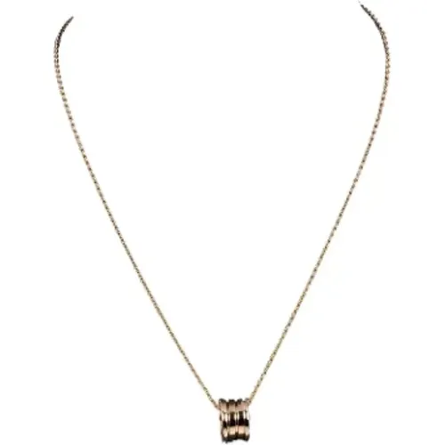 Pre-owned Rose Gold necklaces , female, Sizes: ONE SIZE - Bvlgari Vintage - Modalova