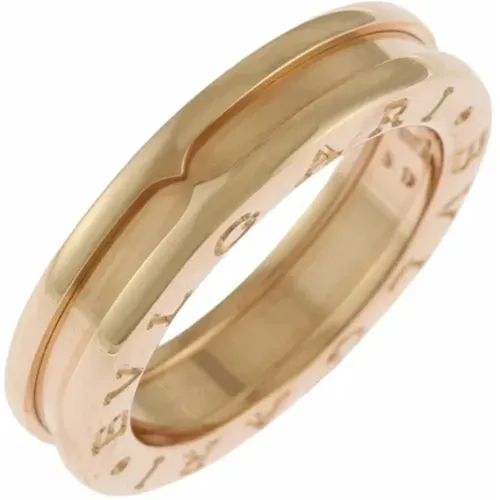 Pre-owned Jewellery, female, , Size: ONE SIZE Pre-owned Rose Gold rings - Bvlgari Vintage - Modalova