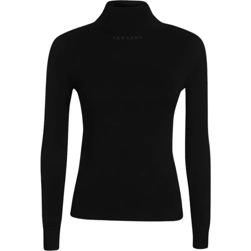 Stylish Turtleneck , female, Sizes: S - Ermanno Scervino - Modalova