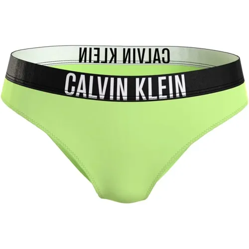 Recycelte Polyester Bikini Unterteil , Damen, Größe: XS - Calvin Klein - Modalova