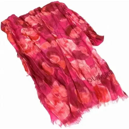 Pre-owned Scarves, female, , Size: ONE SIZE Pre-owned Silk scarves - Louis Vuitton Vintage - Modalova