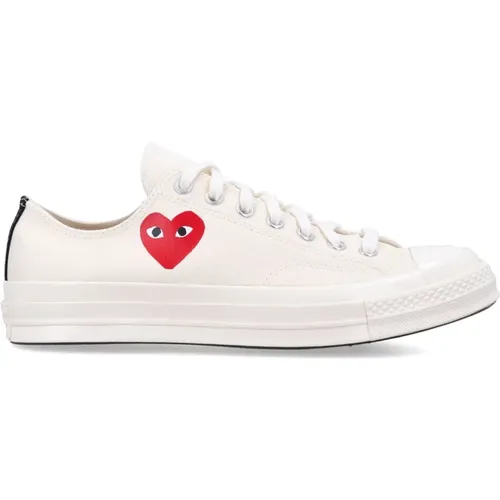 Sneakers, unisex, , Size: 4 US Heart Low Top Sneakers - Comme des Garçons Play - Modalova