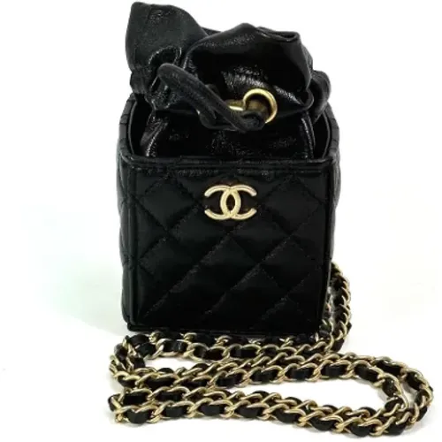 Pre-owned Leather chanel-bags , female, Sizes: ONE SIZE - Chanel Vintage - Modalova