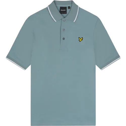 Polo Shirts, male, , Size: L Tipped Polo Shirt - Lyle & Scott - Modalova