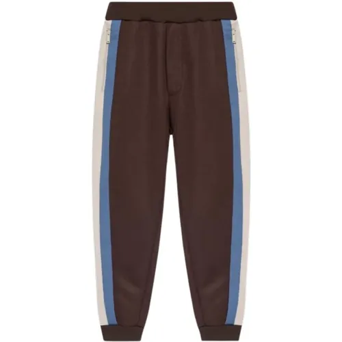 Sweatpants, male, , Size: S Cotton Blend Jogging Pants - Dsquared2 - Modalova