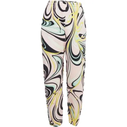 Pre-owned Cotton bottoms , female, Sizes: L - Emilio Pucci Pre-owned - Modalova