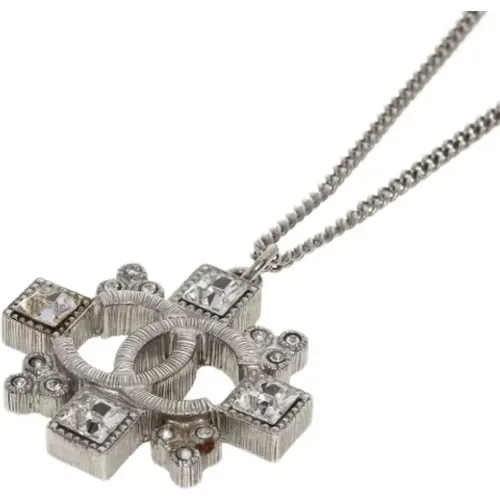 Pre-owned Jewellery, female, , Size: ONE SIZE Pre-owned White Gold chanel-jewelry - Chanel Vintage - Modalova