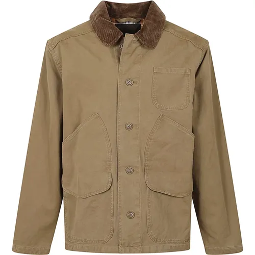 Light Jackets, male, , Size: S Canvas Outfitter Jacket - Filson - Modalova