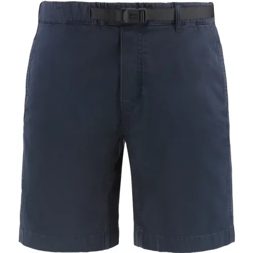 Casual Shorts, male, , Size: XL Easy Cotton Bermuda Shorts - Woolrich - Modalova