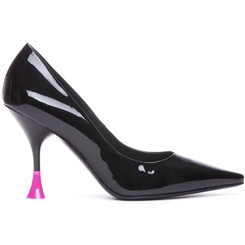 Heel Décolleté Shoe , female, Sizes: 4 1/2 UK, 5 1/2 UK, 7 UK - 3Juin - Modalova