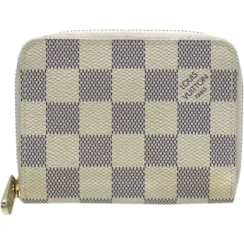 Pre-owned Wallets, female, , Size: ONE SIZE Pre-owned Canvas wallets - Louis Vuitton Vintage - Modalova