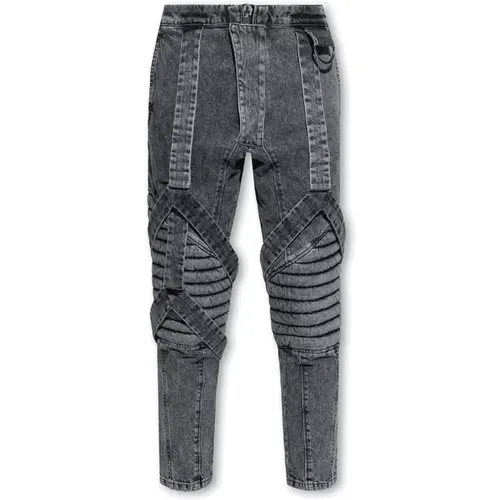 Slim-fit Jeans , male, Sizes: W32 - Balmain - Modalova