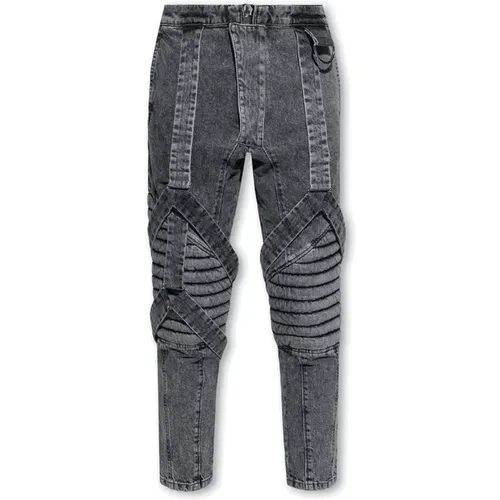 Slim-fit Jeans , Herren, Größe: W32 - Balmain - Modalova