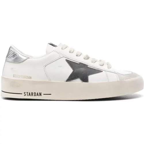 Sneakers, male, , Size: 9 US Stardan Leather Sneakers - Golden Goose - Modalova