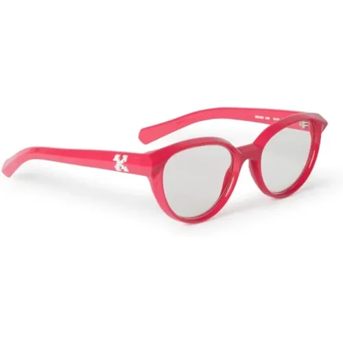 Elegant Ivy Leaf Sunglasses , unisex, Sizes: 53 MM - Off White - Modalova