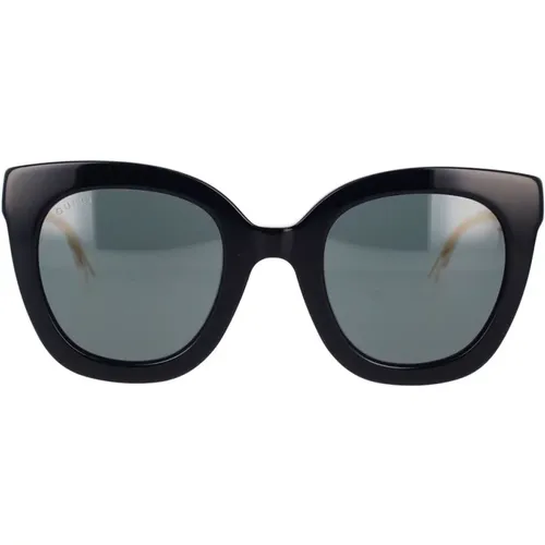 Iconic Cat-Eye Sunglasses with Transparent Arms , female, Sizes: 51 MM - Gucci - Modalova
