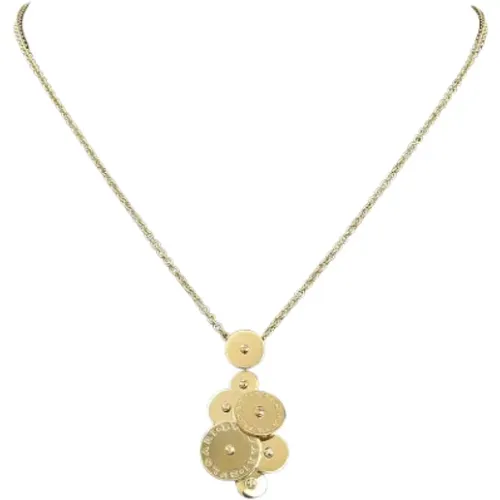 Pre-owned Jewellery, female, , Size: ONE SIZE Pre-owned Gold necklaces - Bvlgari Vintage - Modalova