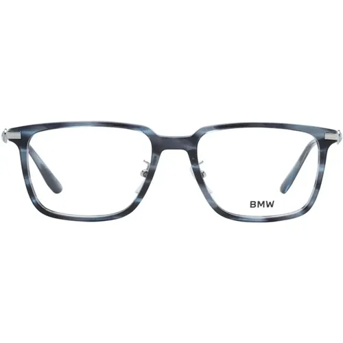 Glasses, male, , Size: ONE SIZE Rectangle Plastic Optical Frames - BMW - Modalova