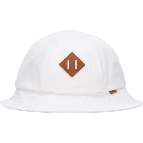 Caps, male, , Size: ONE SIZE Tan Diamond Blanc De Blanc Bucket Hat - Herschel - Modalova