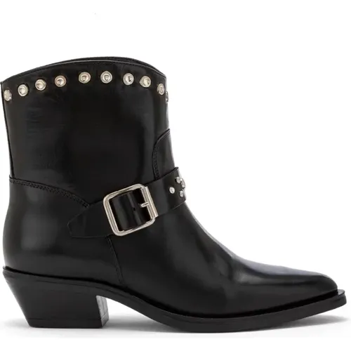 Stud Ankle Boots , female, Sizes: 7 UK, 5 UK, 6 UK - Carmens - Modalova