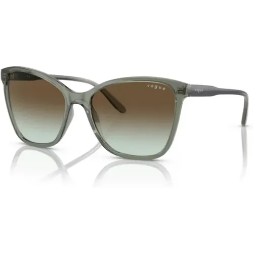 Square Sunglasses - Contemporary Style , female, Sizes: 56 MM - Vogue - Modalova
