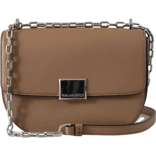 Braune Crossbody-Tasche Forever - Karl Lagerfeld - Modalova