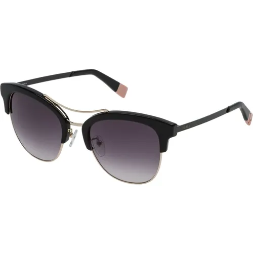 Sfu138-700 Sunglasses Grey Gradient Lens , female, Sizes: 53 MM - Furla - Modalova