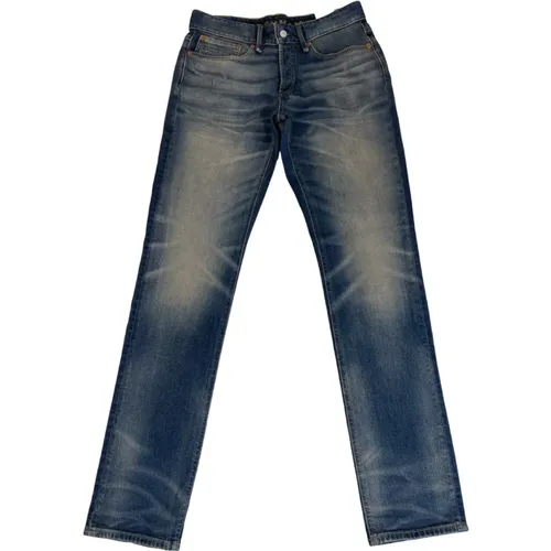 Slim-fit Razor AVT Herren Jeans Mid , Herren, Größe: W32 L34 - Denham - Modalova