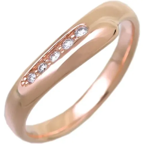 Pre-owned Jewellery, female, , Size: ONE SIZE Pre-owned Rose Gold rings - Tiffany & Co. Pre-owned - Modalova