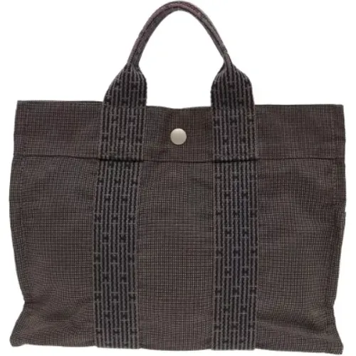 Pre-owned Tote Bags, female, , Size: ONE SIZE Pre-owned Canvas totes - Hermès Vintage - Modalova