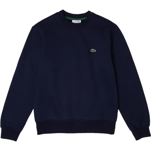 Blaue Casual Sweatshirt für Männer , Herren, Größe: 3XL - Lacoste - Modalova