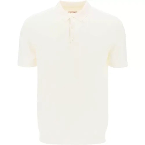 Short-sleeved cotton polo shirt for , male, Sizes: L, M, XL - Baracuta - Modalova