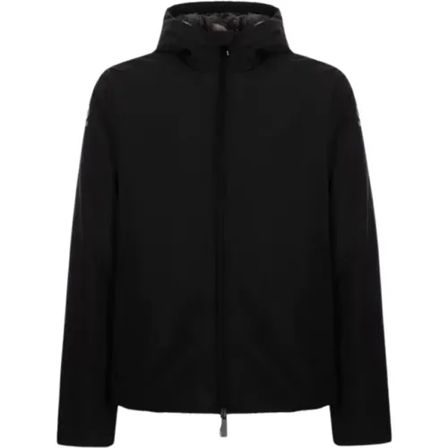 Montebianco Pelz Schwarze Jacke , Herren, Größe: L - Suns - Modalova