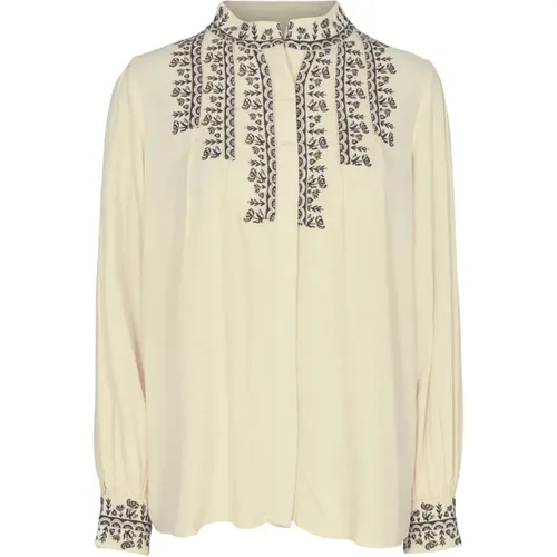 Bestickte Bluse Sand S222278 - Sofie Schnoor - Modalova