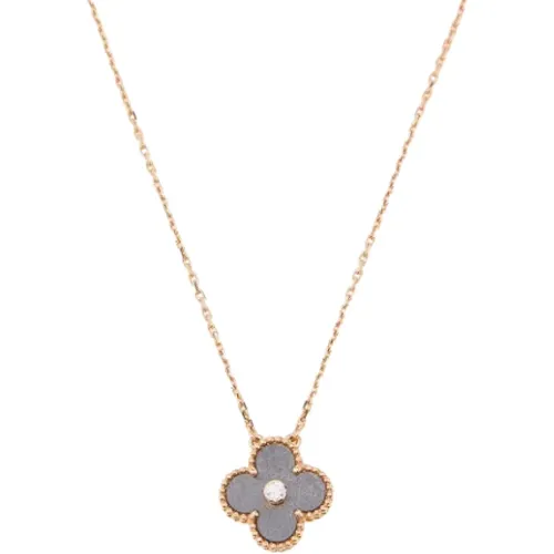 Pre-owned Jewellery, female, , Size: ONE SIZE Pre-owned Gold necklaces - Van Cleef & Arpels Pre-owned - Modalova