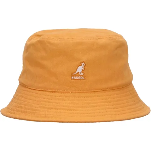 Gewaschener Eimer Papaya Milch Fischerhut , unisex, Größe: XL - Kangol - Modalova