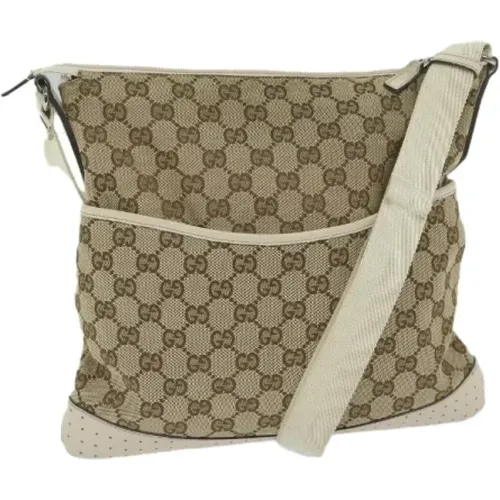 Pre-owned Cross Body Bags, female, , Size: ONE SIZE Pre-owned Canvas gucci-bags - Gucci Vintage - Modalova