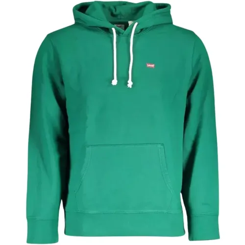 Grüner Kapuzenpullover aus Baumwolle mit Logo Levi's - Levis - Modalova