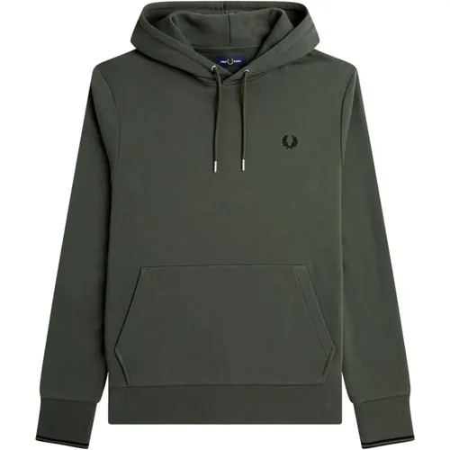 Hoodies, male, , Size: XL Hooded Sweatshirt M2643 - Fred Perry - Modalova