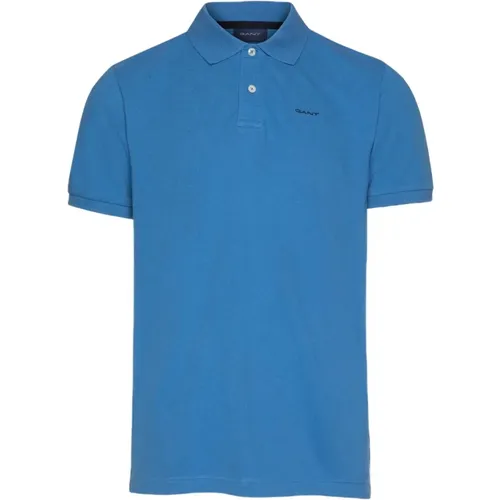 Regular Fit Short Sleeve Polo , Herren, Größe: S - Gant - Modalova