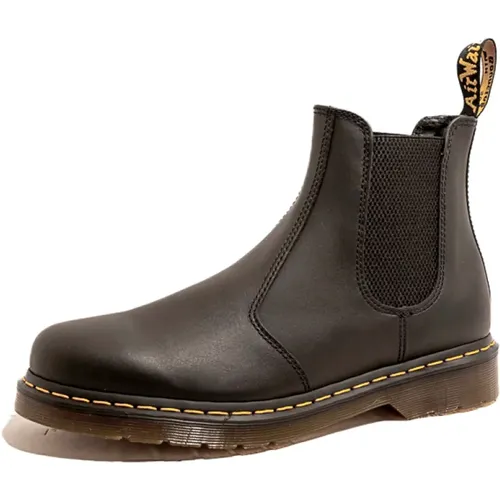 Herren Schwarze Chelsea Boots , Herren, Größe: 43 EU - Dr. Martens - Modalova