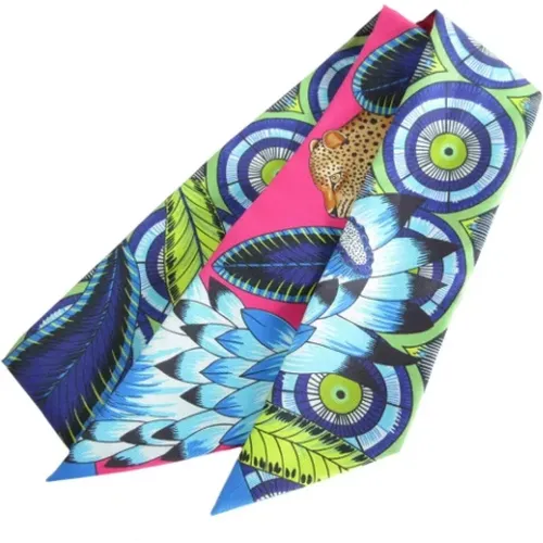 Pre-owned Scarves, female, , Size: ONE SIZE Pre-owned Silk scarves - Hermès Vintage - Modalova