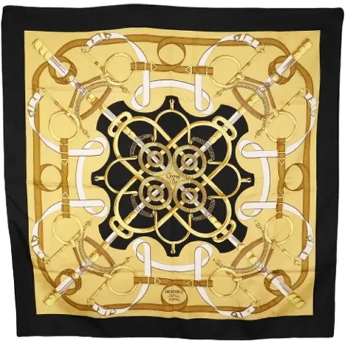 Pre-owned Silk scarves , female, Sizes: ONE SIZE - Hermès Vintage - Modalova