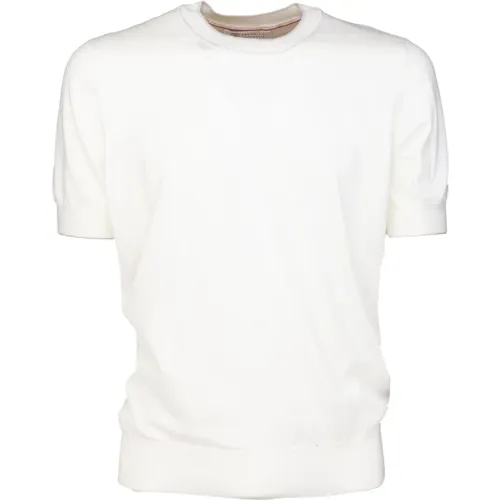 Cotton crew neck t-shirt , male, Sizes: XL - BRUNELLO CUCINELLI - Modalova