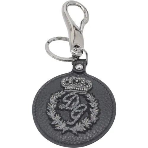 Men Key Holder , male, Sizes: ONE SIZE - Dolce & Gabbana - Modalova