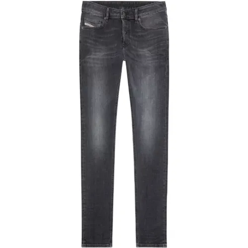 Dunkelgraue D-Luster Jeans , Herren, Größe: W31 - Diesel - Modalova