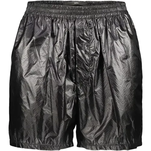 Nylon-Shorts mit elastischem Bund - Sapio - Modalova
