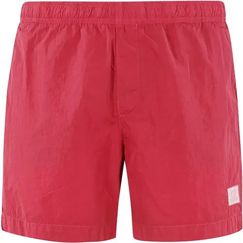 Short Eco-Chrome Swim Shorts , male, Sizes: S, M - C.P. Company - Modalova