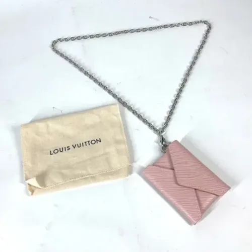 Pre-owned Jewellery, female, , Size: ONE SIZE Pre-owned Leather necklaces - Louis Vuitton Vintage - Modalova